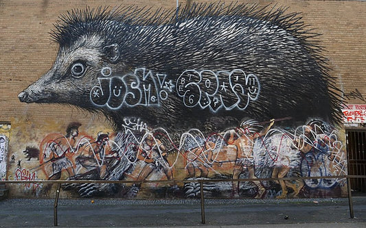 Street art e restauro