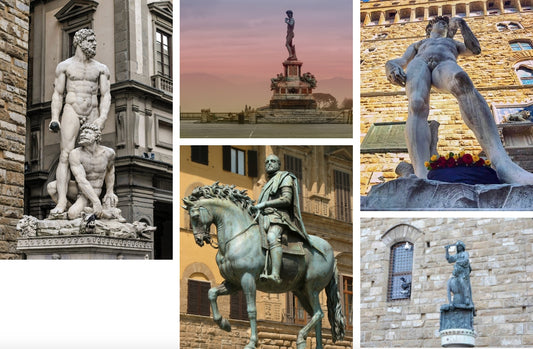 Ferragamo restaura i grandi gruppi scultorei di piazza della Signoria a Firenze